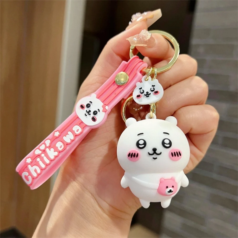 Anime Chiikawa Usagi Bambole Portachiavi Cartoon Hachiwar Kawaii Studente Zaino Decorazione Portachiavi Accessori Regali di compleanno per ragazze