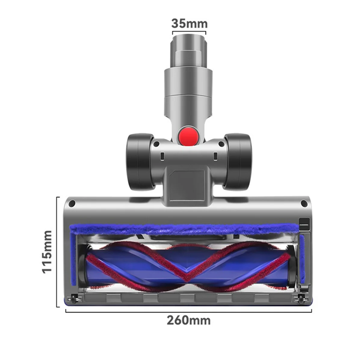 Boquillas de cabezales de cepillo de accionamiento directo mejoradas para aspiradoras Dyson V10 V11 V8 V7 V15 piezas reemplazables calientes