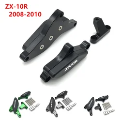 For KAWASAKI NINJA ZX-10R ZX10R ZX 10R 2008-2010 2009 2010 Motorcycle CNC Engine Crash Guard Stator Frame Slider Protector