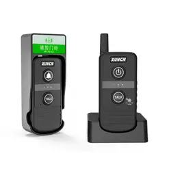 Wireless Intercom Doorbells for Home Classroom, Intercomunicador Waterproof Electronic Doorbell Chime with 1/3 Mile Range