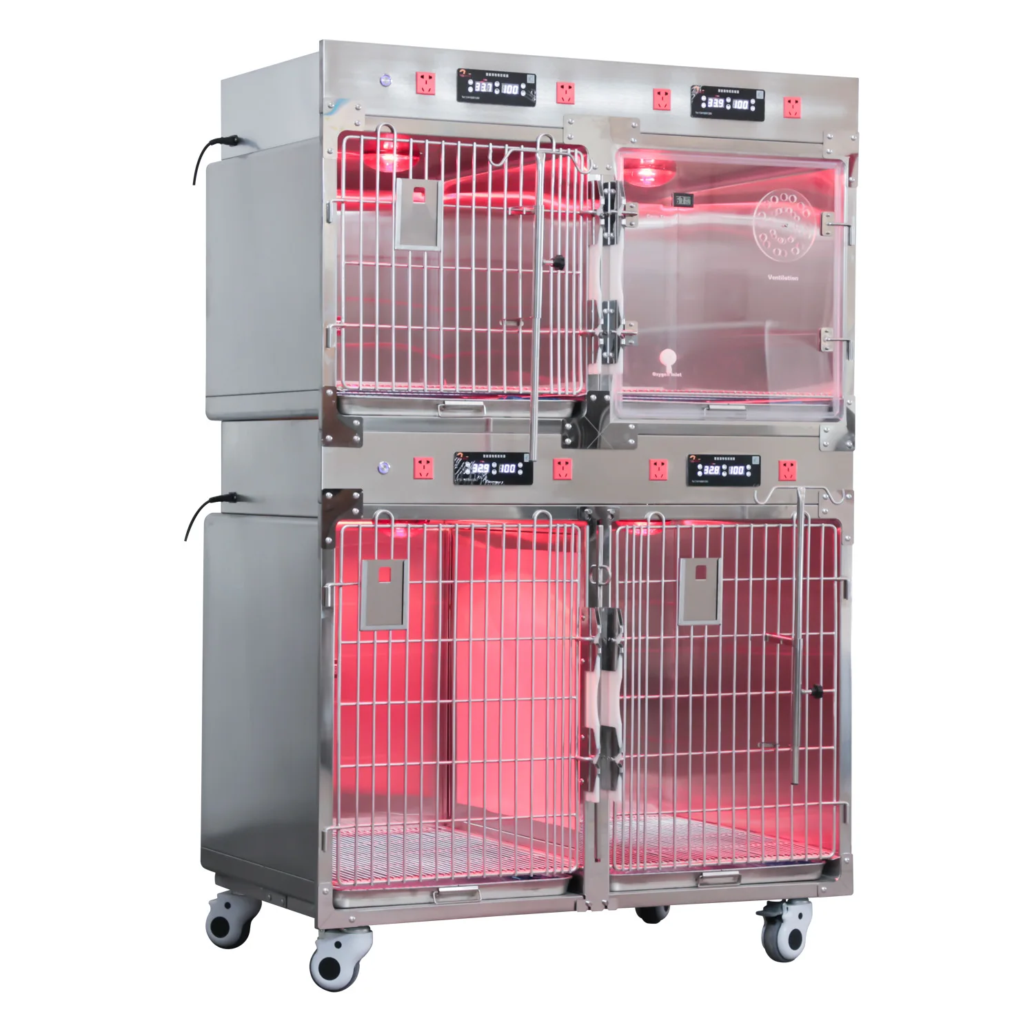 

Veterinary Equipment Cages Animal Pet Incubator Dog Oxygen Cage