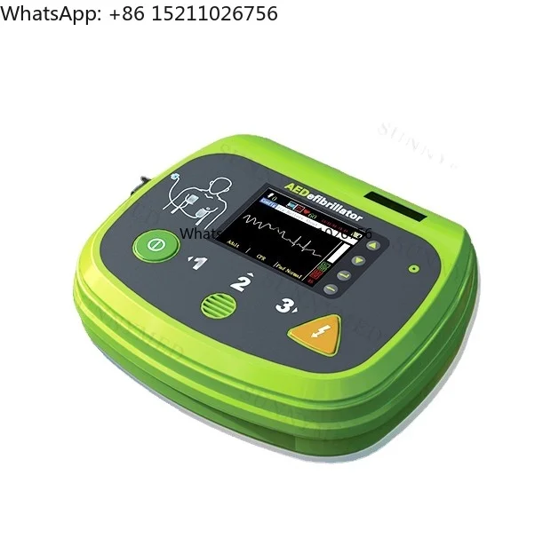 Sy-C025P Desfibrilador Externo Automático (DEA) Bifásico Portátil - AED 7000 Plus - Dispositivo de Emergencia para la Salud Cardíaca