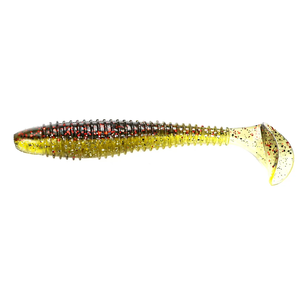 PEAK Weichköder 90mm 110mm Angelköder Shad Silikonköder T-Schwanz Wobbler Swimbait Künstlicher Weichköder