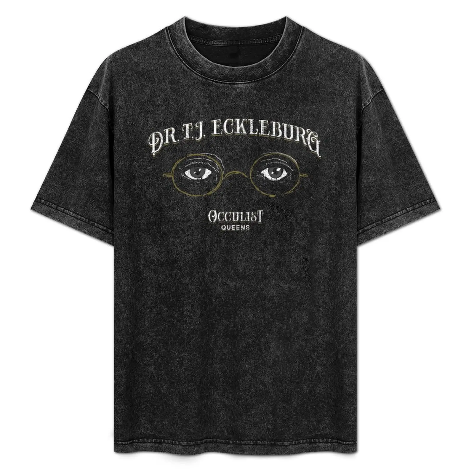 Dr. Tj Eckleburg Occulist T-Shirt Street Style Casual Tee S…