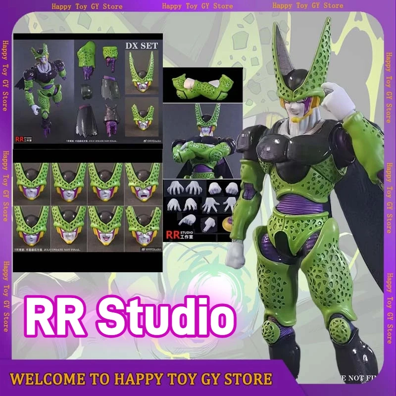 

Rr Studio 1/12 Dragon Ball Green Devils Complete All Cell Anime Comics Dx Version Dolls Action Figures Figures Models Toys Gifts