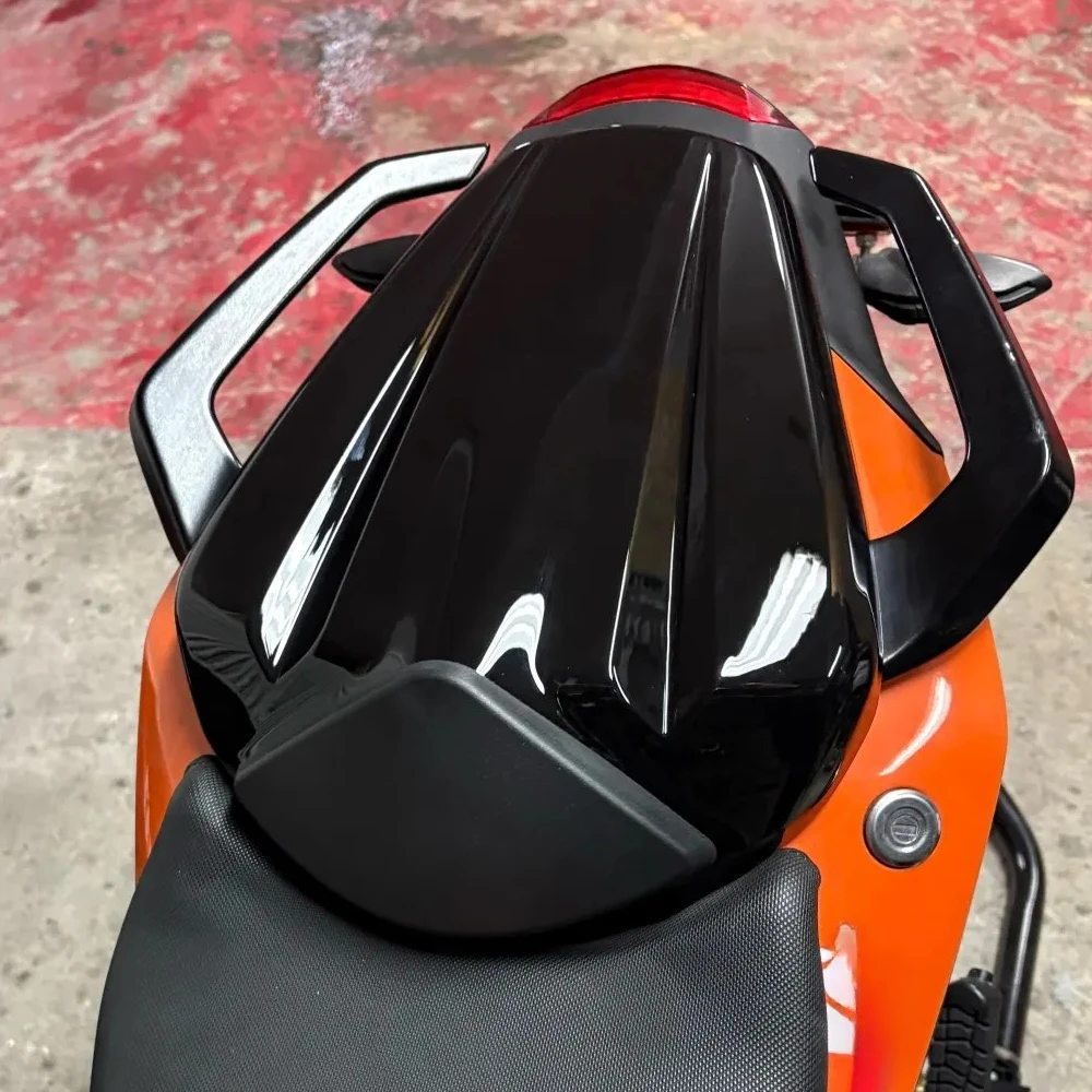 ل KTM Duke 125 200 390 DUKE 390 DUKE 200 DUKE 125 2012 2013 2014 2015 2016 دراجة نارية بيلايون غطاء المقعد الخلفي القلنسوة منفرد القلنسوة الخلفية