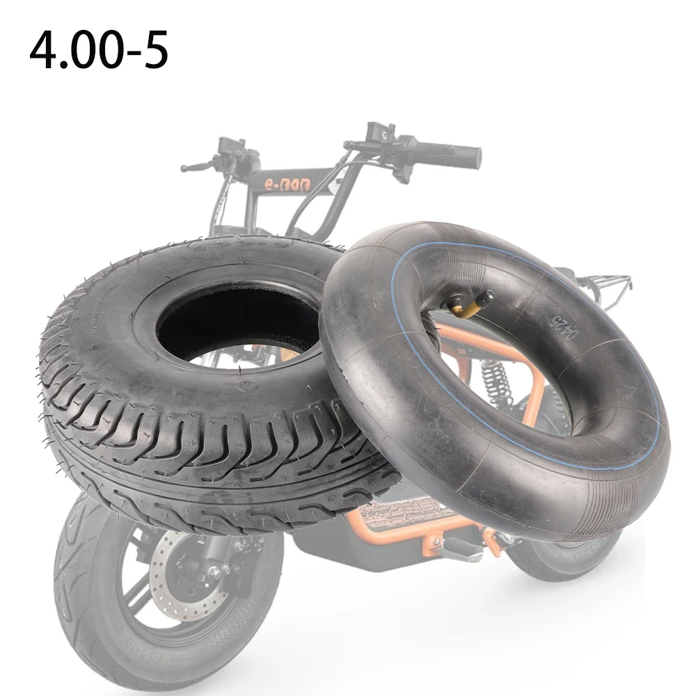 4.00-5 Tire Elderly Scooter Wheel Tyre Inner Outer Tyre Mini Motorcycle Electric Scooter Tire Special Walking 10 Inches Tyre ATV