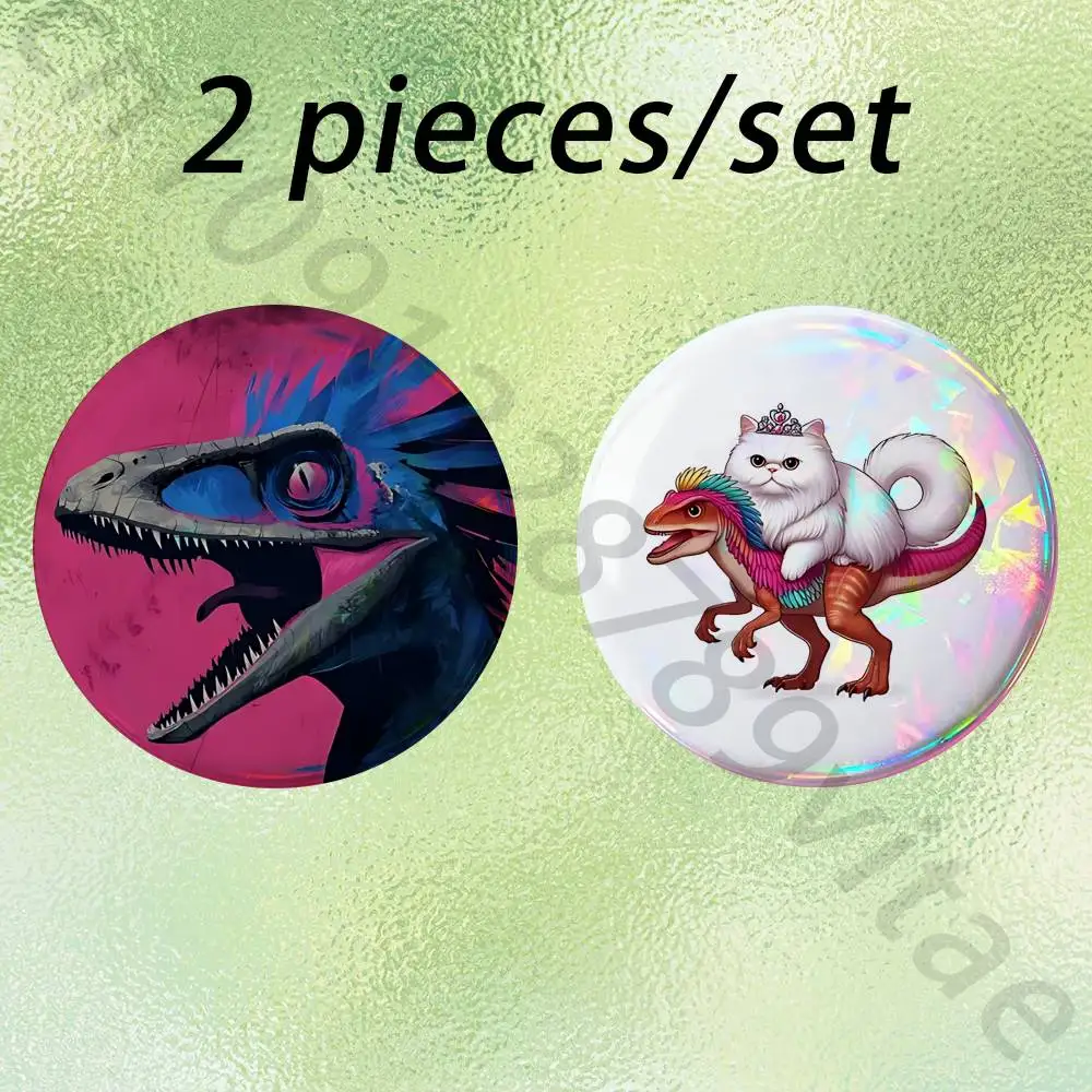D-Dungeon Crawler Carl Pins 58mm Cute Cartoon Badge Handmade Brooches for Backpack Accessories Jewelry Gifts