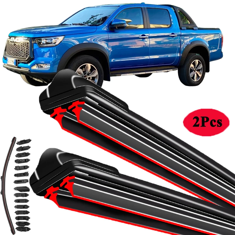 

For JAC Shuailing Frison T6 T8 2015-2024 Car Windshield Wiper Blade Front Windscreen Brushes Washer Accessories Window Cleaning