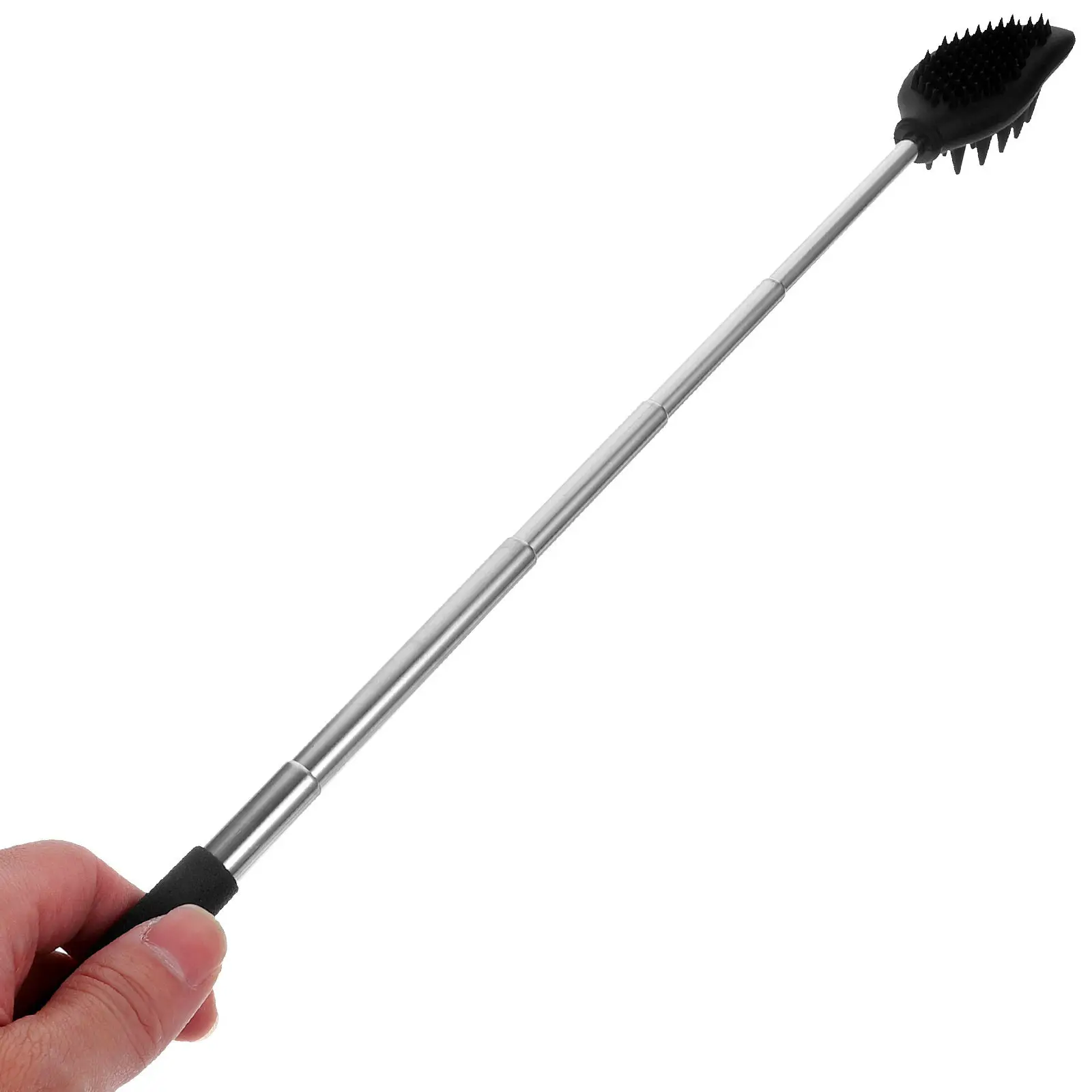 Long Handle Silicone Back Scratcher Effective Itch Relief Body Massager Tool for Pregnant Women Seniors Disabled Users