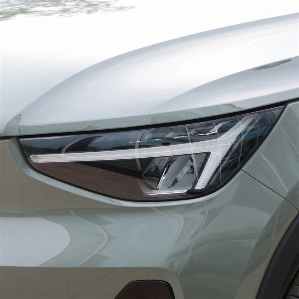 For Volvo XC40 2023 2024 2025 Accessories Vehicles Polycarbonate High Gloss Fully Transparent Lampshade Caps