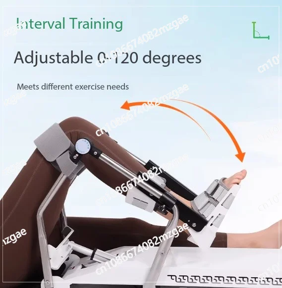 New household electric knee joint exercise equipment for lower limb movement,flexion-extension knee joint rehabilitation trainer