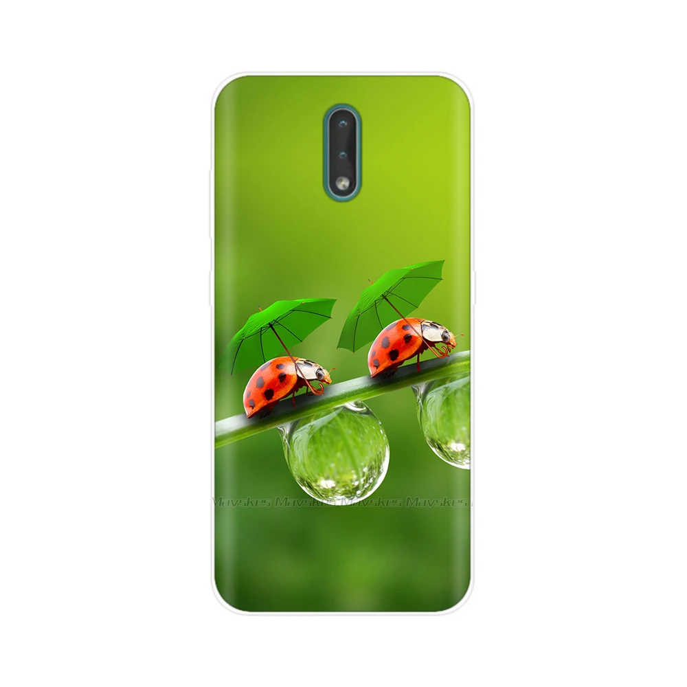 Case For Nokia 2.3 Case TA-1211 TA-1214 TA-1206 TA-1209 Nokia2.3 Cases Painted Silicone Bumper Back Cover Soft Clear TPU Fundas