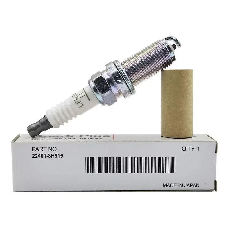 4PCS 22401-8H515 LFR5A-11 Spark Plug For Nissan Almera N16 X-Trail