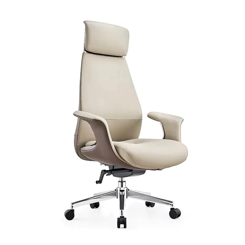 Manager Conference Swivel Recliner Executive PU Leather Office Chair