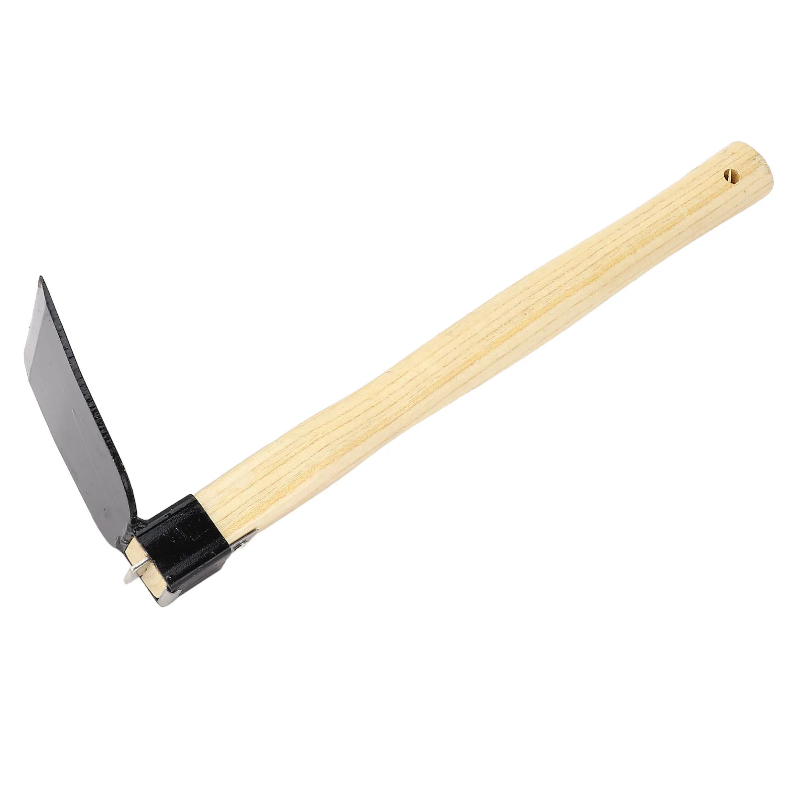 D202 Hand Hoe Ergonomic Wooden Handle Carbon Steel Lightweight Garden Weeding Hand Hoe for Home