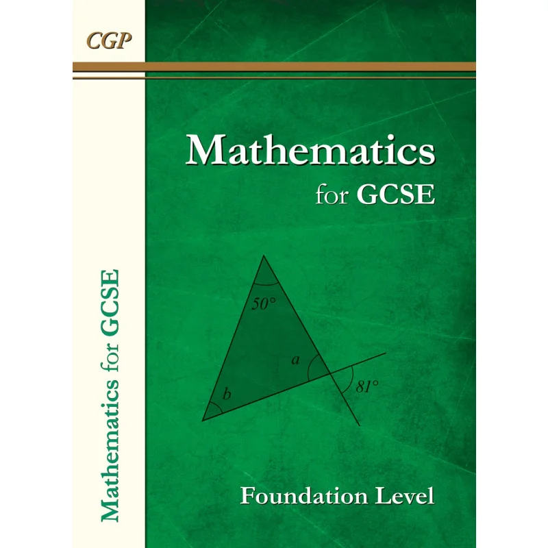 Maths For GCSE Textbook Foundation CGP Books Coordination Group Publications 9781782944386 Book