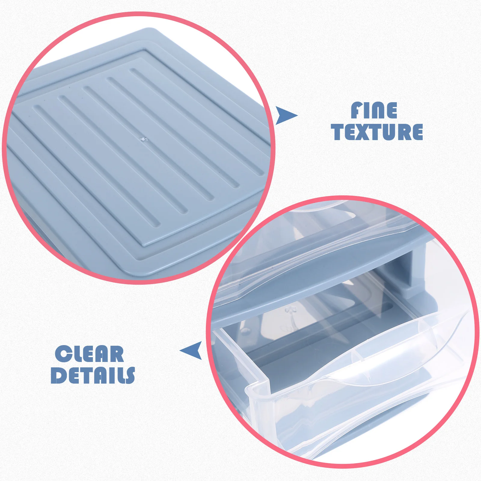 

Desktop Drawer Organizer Three-Layer Desk Storage Box for Cosmetics Office Makeup Cabinet Stationery Vanity Organizer