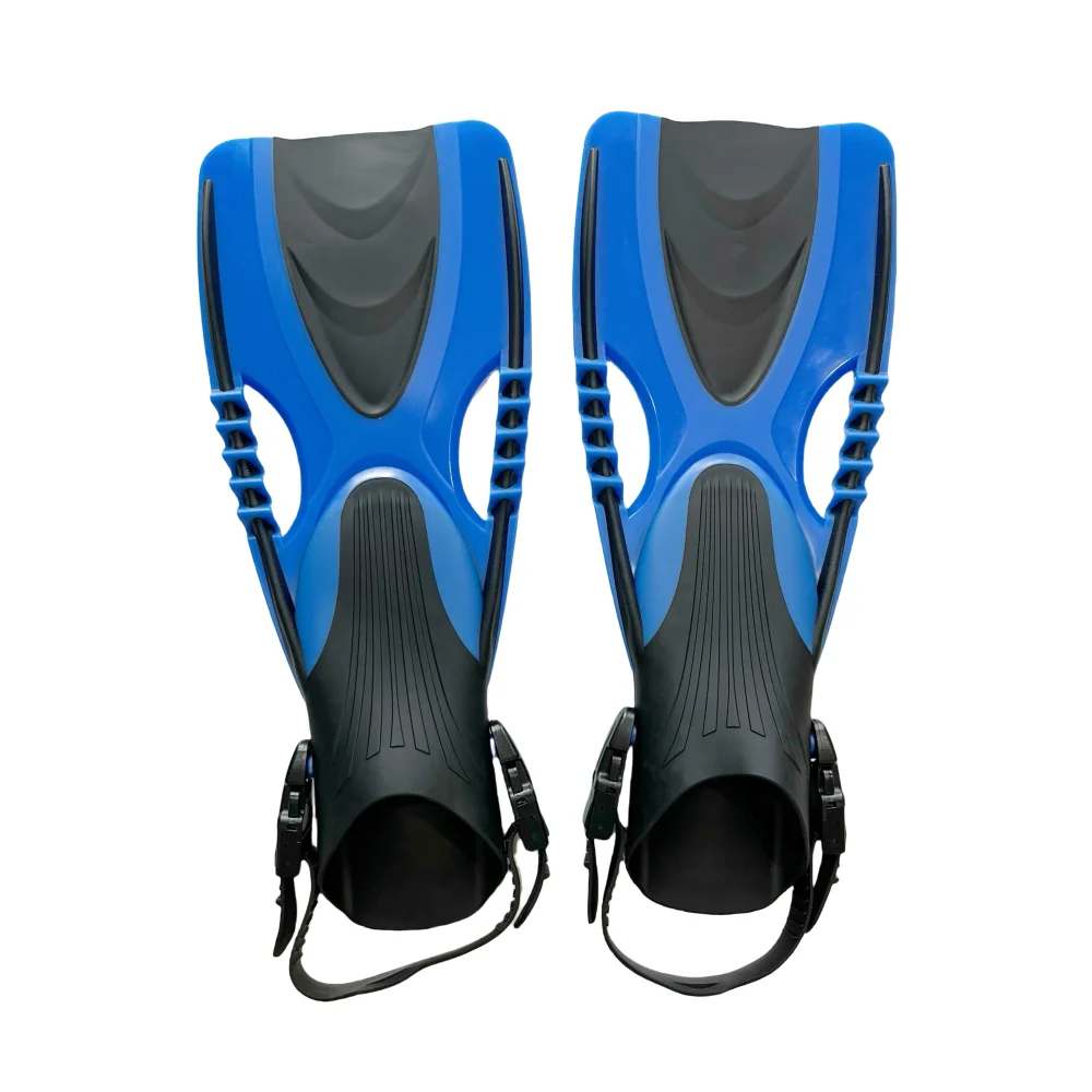 high-quality-durable-tpr-material-professional-training-diving-flippers-gears-adjustable-swim-equipment-snorkel-fins-scuba