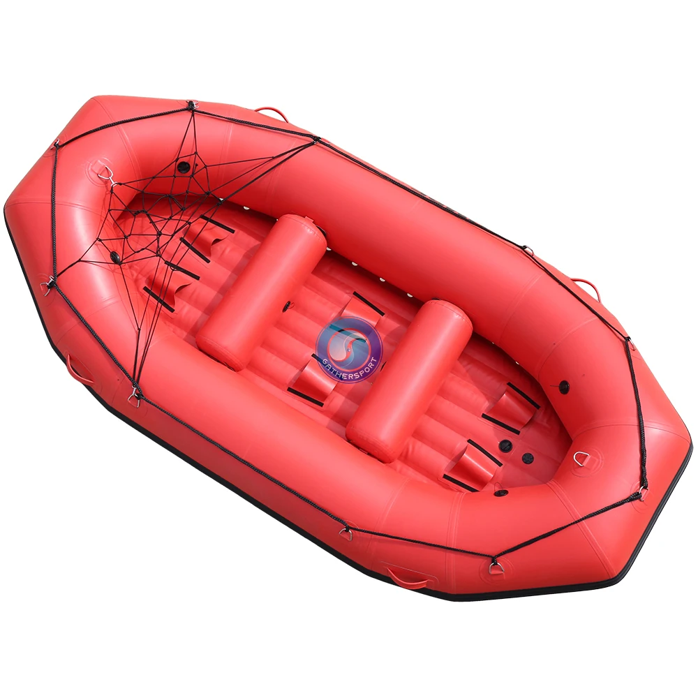 11FT Inflatable Raft Boat, 3.3M Rafting Raft, OEM Service, Low Price
