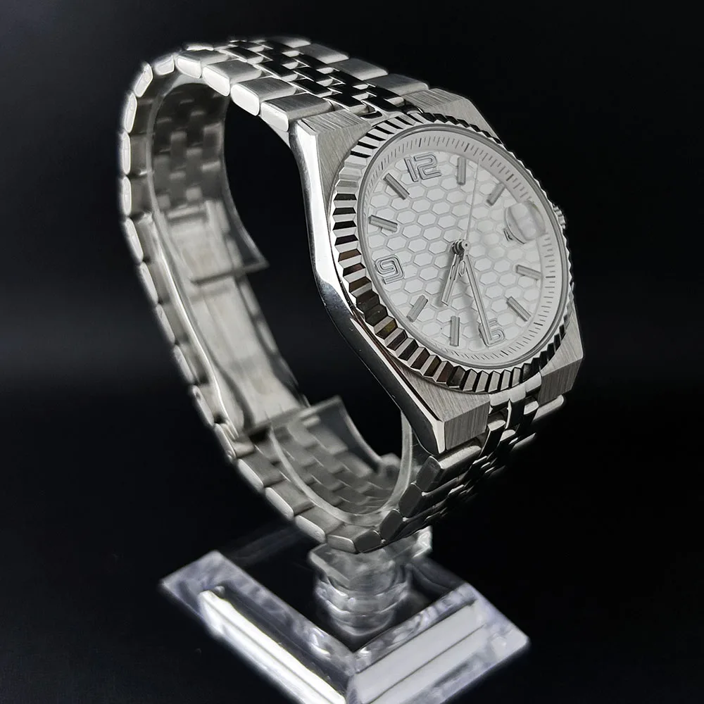 NH35 Watch Men's watch  39.5mm watch case 33.8mm dial  Sapphire glass watch case Suitable for Sports Watch for NH35/36 movement