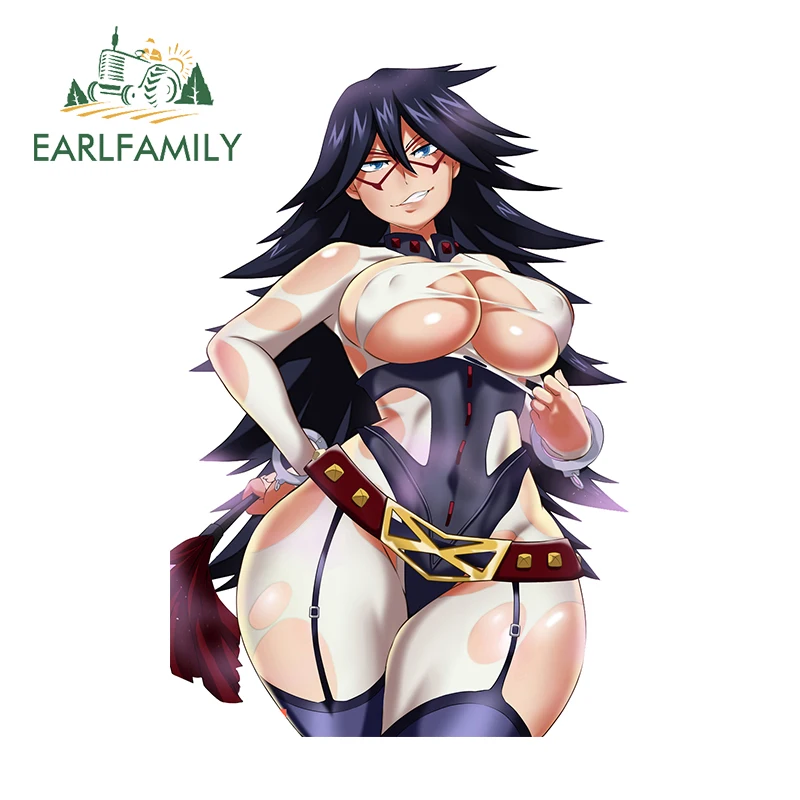

EARLFAMILY 13cm x 8.8cm for Midnight Fanart Car Sticker Creative Auto Vinyl Caravan Decal Racing Drifting Chest Sexy Decoration
