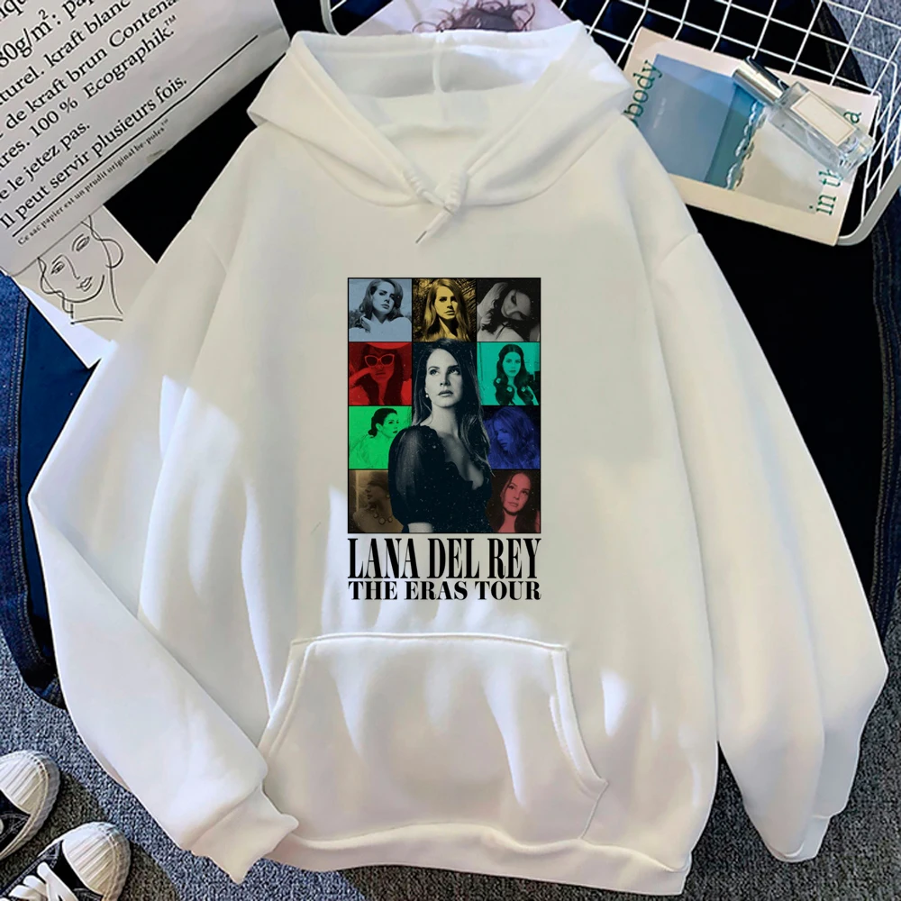 Lana Del Rey-Sudadera con capucha para mujer, ropa de calle estética de los años 90, y2k