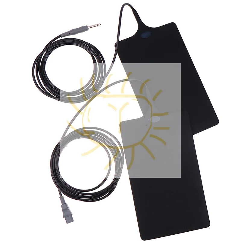 1pc-中性電極板と電気ナイフの負極板接続ワイヤーは再利用可能