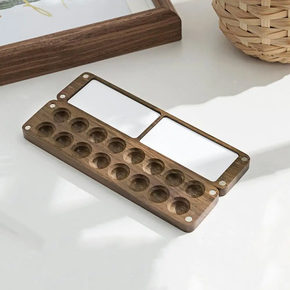 ポータブルプレゼンテーションボックス,マルチグリッド,家のための理想的な水彩パレット,屋外旅行