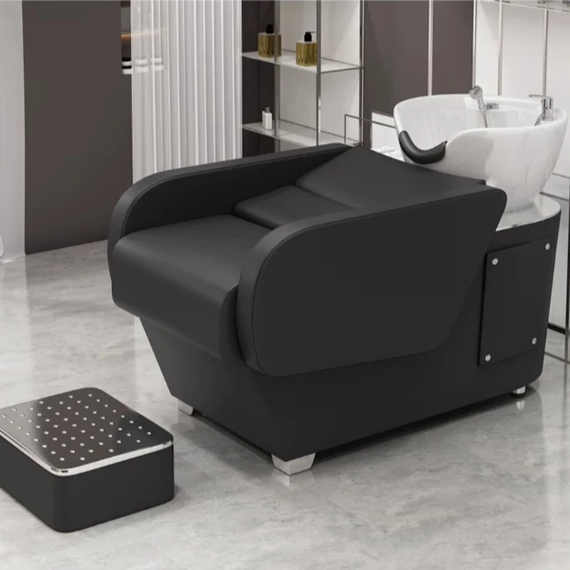 Massager Barber Shampoo Bed Hairdressing Hairdresser Salons Shampoo Bed Hair Wash Chair Meubles De Salon Beauty Salon Furniture 4