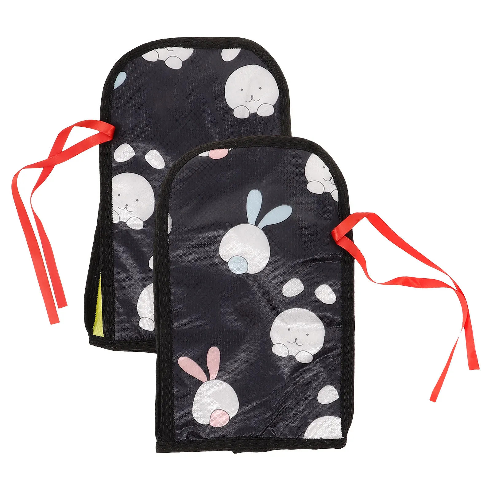Sunscreen Handlebar Gloves Cover Bicycle Grips Aluminum Foil Cartoon Waterproof Riding Mittens Ebike Snowmobile Glove