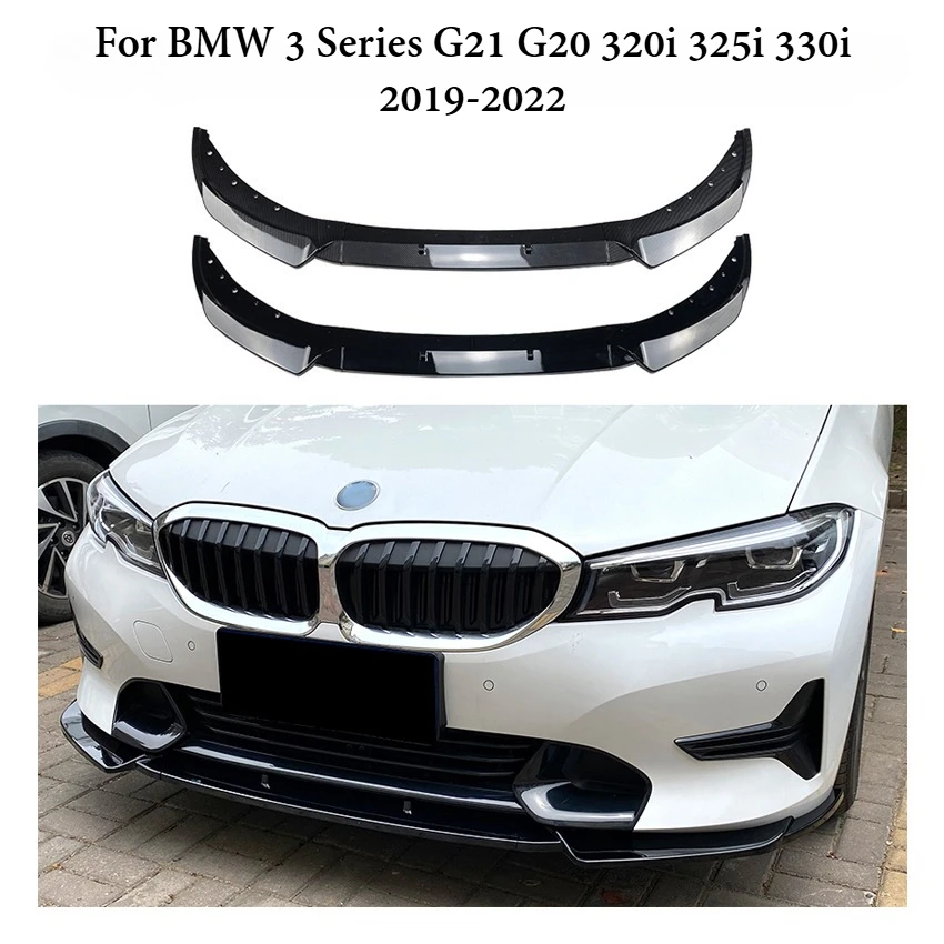 

Автомобильный передний бампер, спойлер для BMW 3 серии G21 G20 320i 325i 330i 2019-2022, роскошный диффузор, сплиттер, автоаксессуары, запчасти
