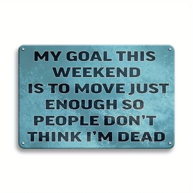 [Humorous Metal Sign] Rustic Retro  Tin Sign - Humorous Bar Essential | 