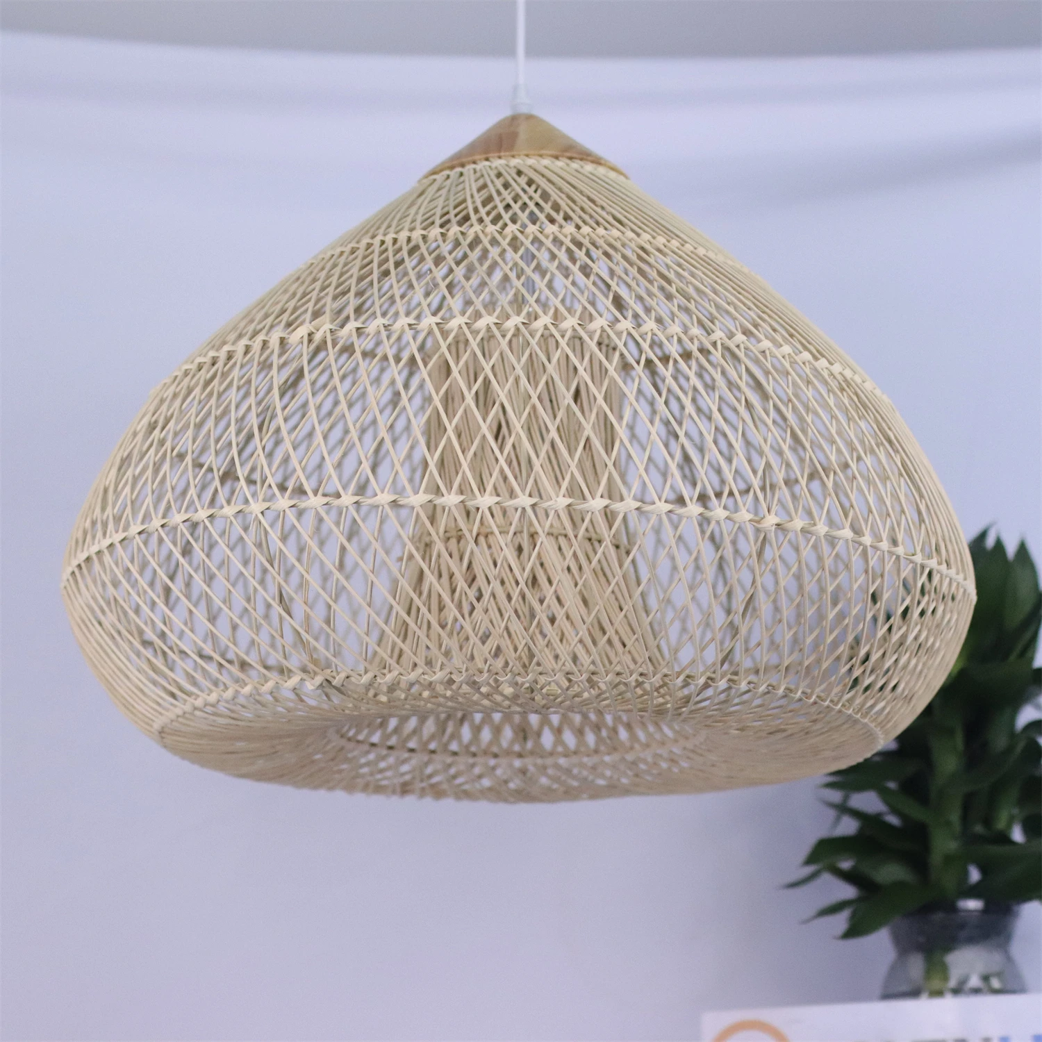 

Подвесной светильник JOYINLED в стиле японского ваби-саби из ротанга, ручной работы, в стиле бохо, с цоколем E26/E27 для кафе, ресторана, обеденной зоны