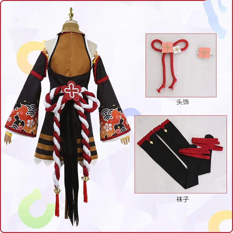 Anime! Umamusume: bonito derby kitasan preto batalha terno elegante uniforme cosplay traje festa de halloween roupa feminina 2021 novo