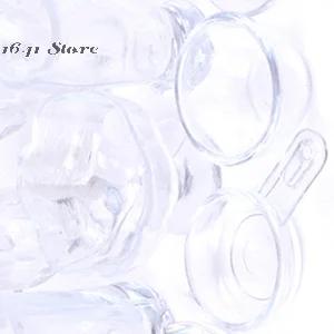 17 unids/set 1:12 casa de muñecas vajilla transparente en miniatura DIY utensilios de cocina Juguetes