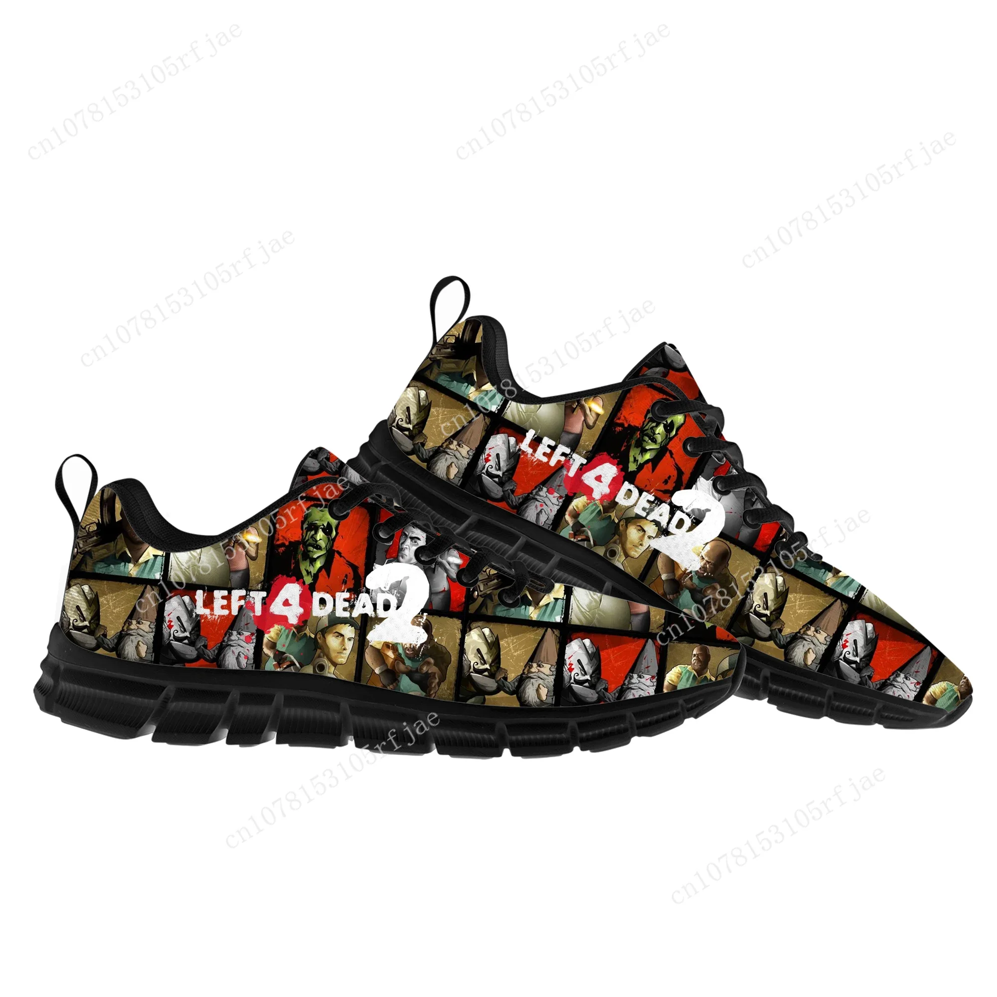 

Left 4 Dead 2 Sports Shoes Cartoon Game Mens Womens Teenager Children Sneakers Fashion High Quality Sneaker Custom Built Shoes