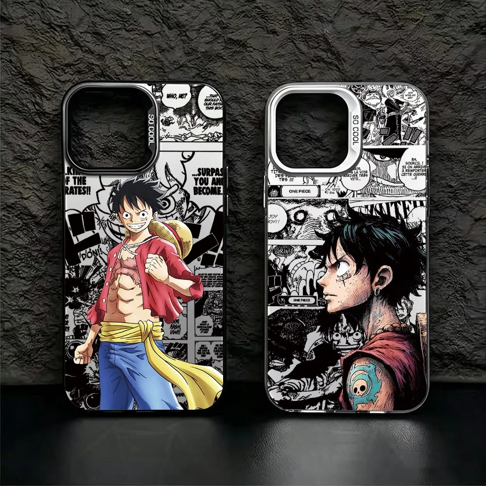 Anime Luffys Zoros Phone Case for Xiaomi Redmi Note 7 8 9 9S 10 11 12 13 14 15 Pro Plus 4G 5G Anti Fall Matte Back Cover