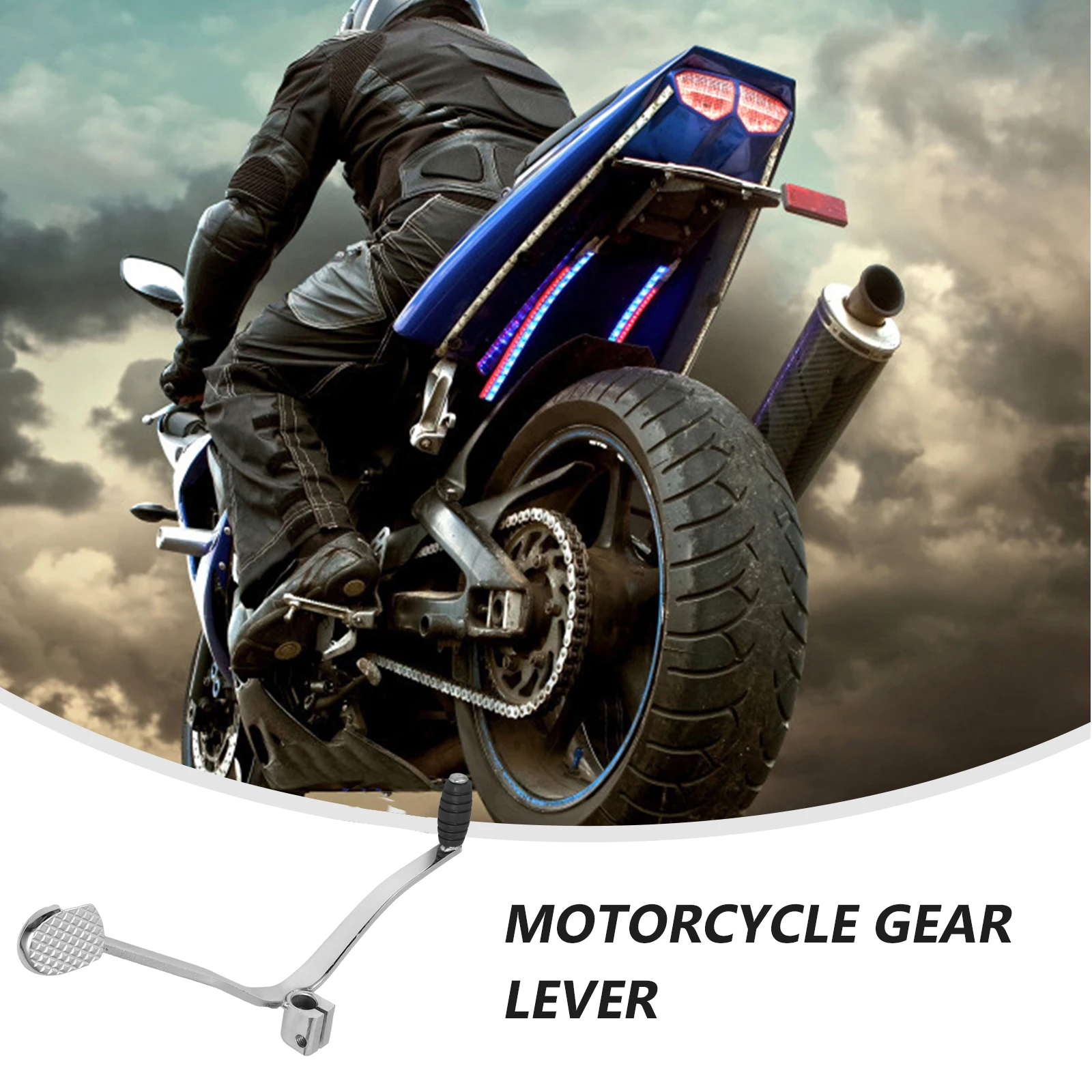 

Motorcycle Gear Shifter Durable Wear Resistant Smooth Transmission Adjustment Easy Installation Shifter For Motorbike Gear Lever