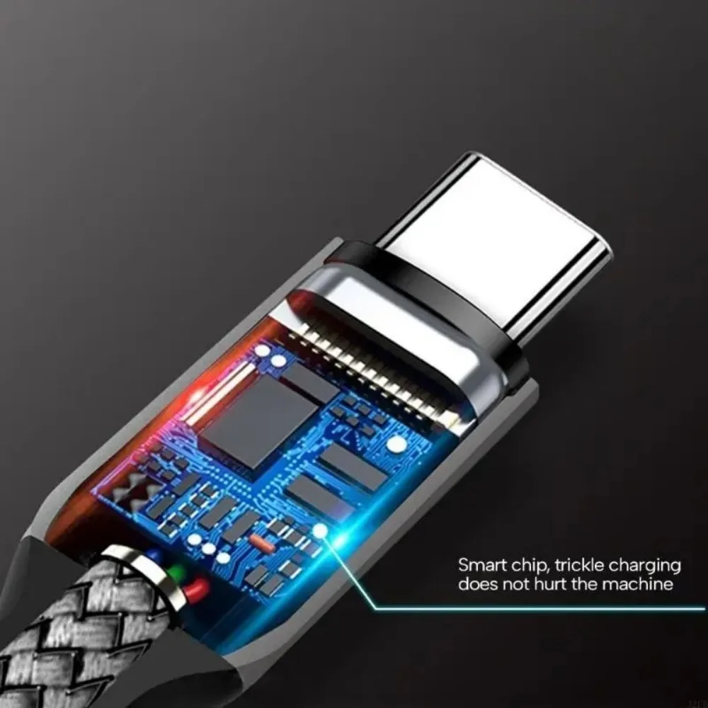 60 واط نوع C إلى نوع C كابل شحن سريع 1 متر 2 متر 3 متر 5 متر 8 متر العالمي تمديد النايلون مضفر PD سلك بيانات ل Oneplus Xiaomi سامسونج #6