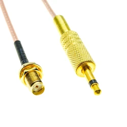 RG316 SMA Female jack To 3.5mm 1/8