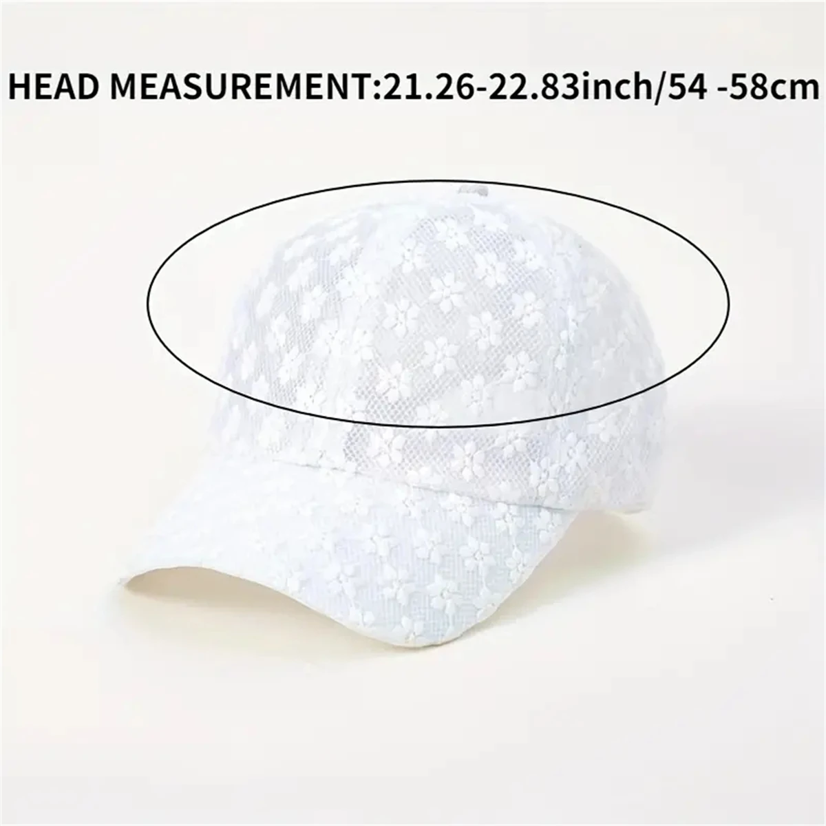 Ladies Flower Sun hat-uv-proof baseball hat spring and summer breathable outdoor sports and activities cap