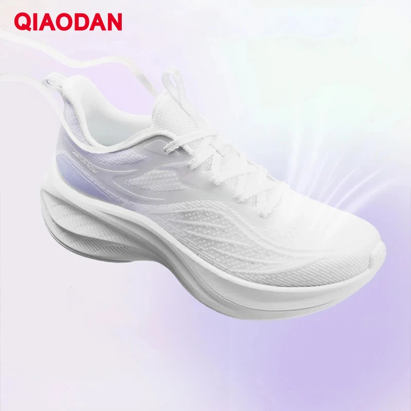 

QIAODAN Yuebu 3 Women's Breathable Running Shoes 2025 Wear-Resistant Shock-Absorbing Platform Sneakers QXB022252208