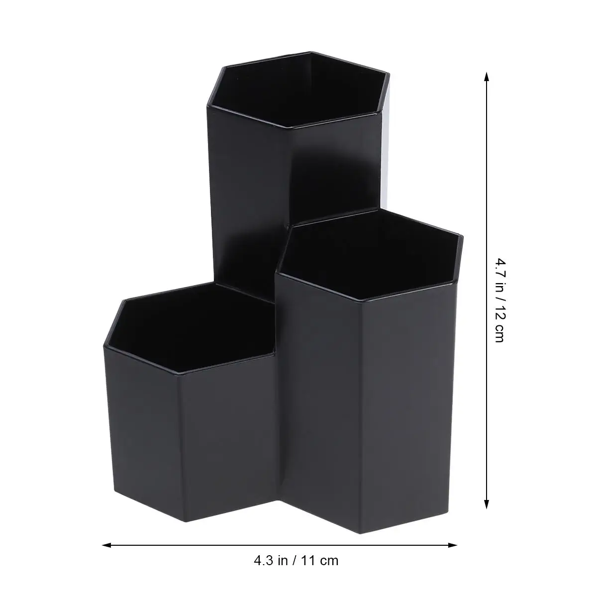 Black Practical Holder Creative Shelving Desktop ganizer Home Decor Small Items Beauty Products Office