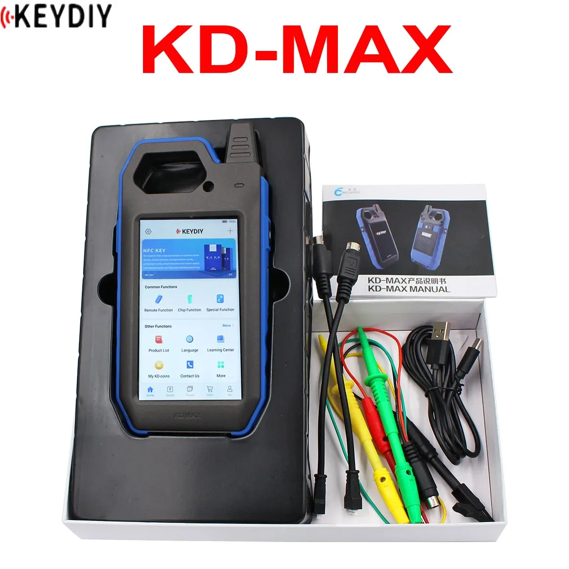 KEYDIY KDMAX Car Key Programmer Auto Remote Generator / Chip Reader / Mutil-functional Smart Device OR KD Chips for Choose