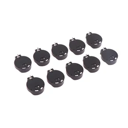 10PCS Environmental protection material Case Black Coin Cell Button Socket Holder Case CR2032 Coin Cell Battery Holder