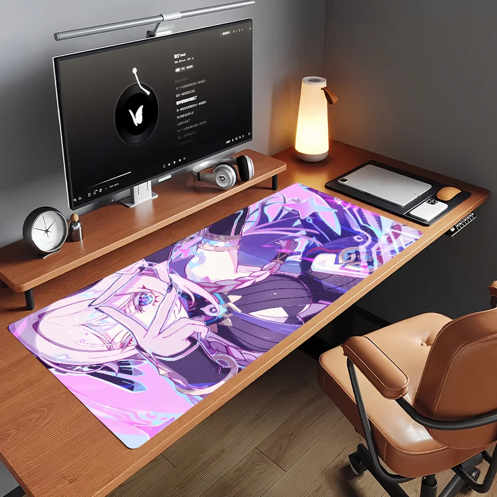 Tapis de souris XXL rose-viole - Pc Gaming Pink avis et prix