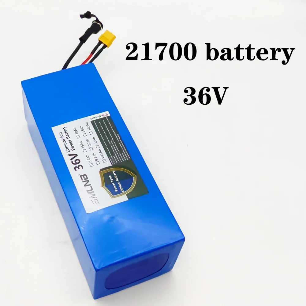 Akumulator 36V 15Ah 21700 10S3P 15000mAh z wbudowanym BMS 15A, do hulajnogi 250W-500W, akumulator rowerowy