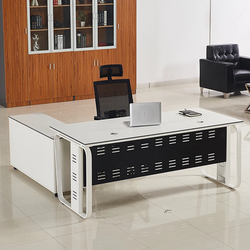 Office freestanding office furniture executive computer desk for home and business combination desks