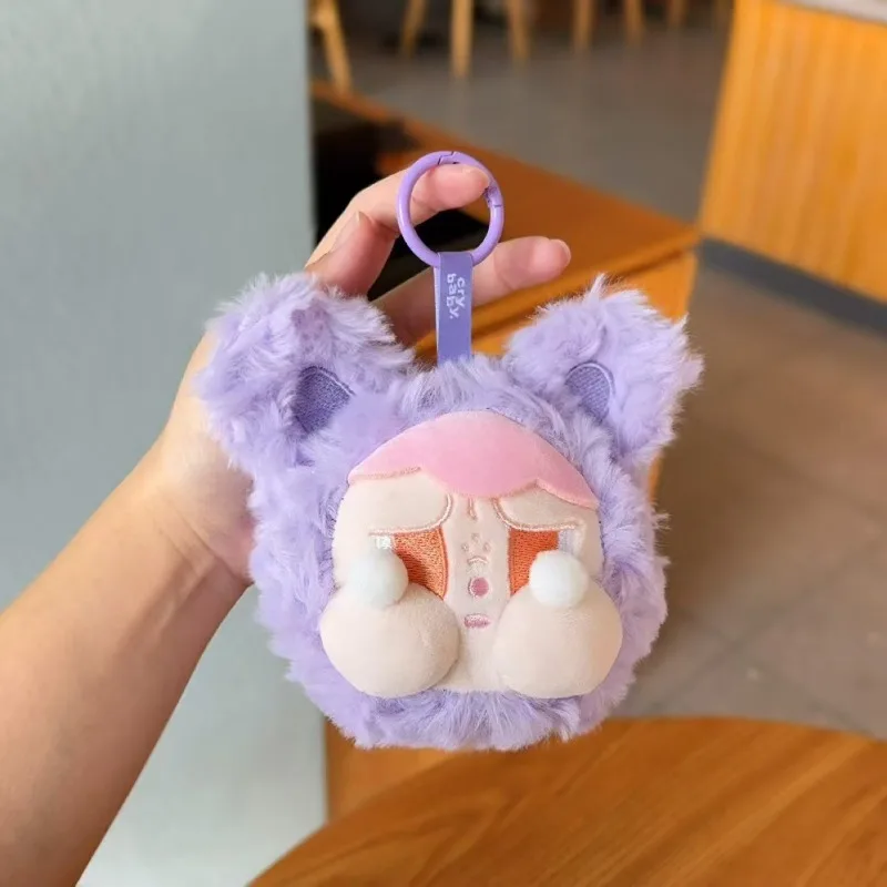 New Crybaby Cute earphone bag crying again Tear Factory Series Crying Bear Crying Duck Trendy Pendant Tide Rim Fashion Gifts